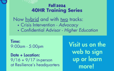 Hybrid 40-Hour Sexual Assault Crisis Intervention Training