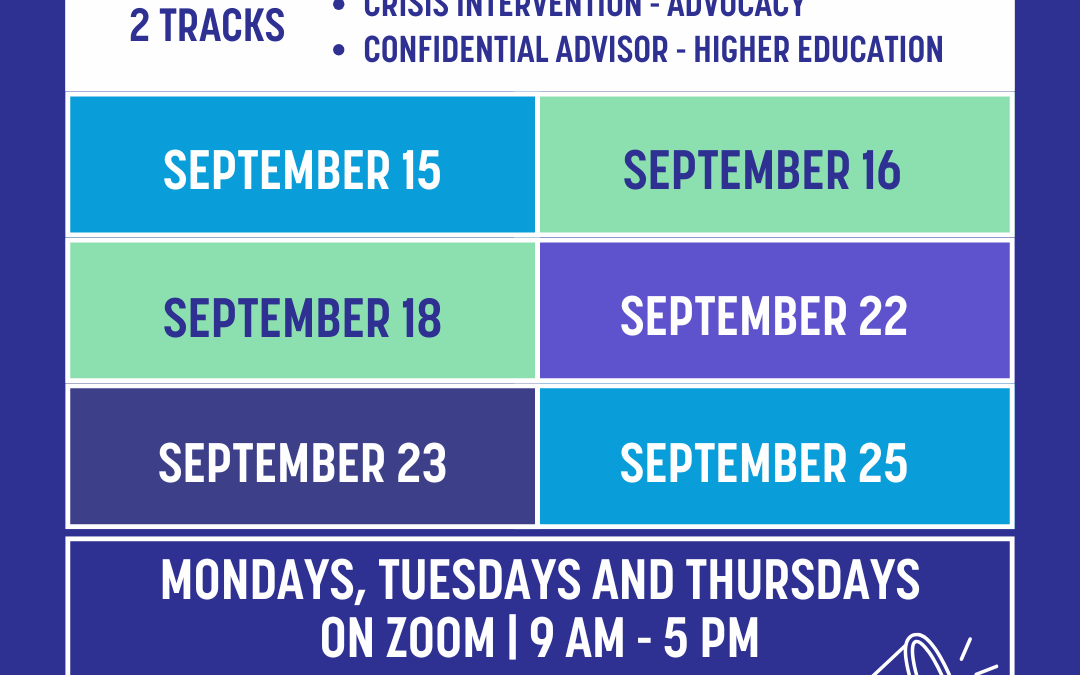 Fall 2025 40-Hour Training Series