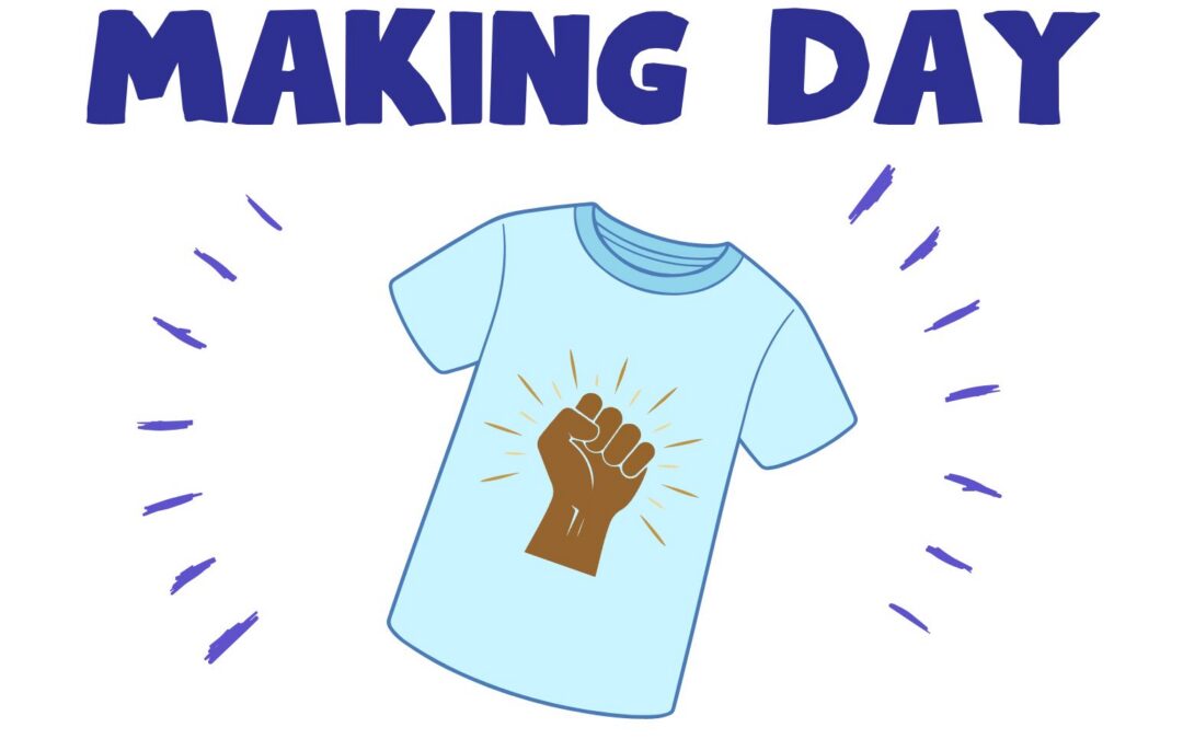 T-Shirt Making Day for Standing Silent Witness